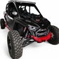 Airflow-focused mesh design detail on Polaris RZR Pro R Volt front grille