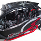 Roof Rack installed on 2025 Polaris RZR Pro R 4 seat showing E-Track system and aluminum construction