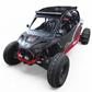 Rear chase bar mount on Polaris RZR Pro R 4-seat roof rack