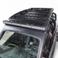 Lightweight aluminum sheet metal construction detail on Polaris RZR Pro R roof rack