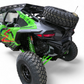Gas strut detail on Kawasaki Teryx H2 Volt Baja tire rack for easy spare access