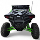 Hammer black powder coat finish on Kawasaki Teryx H2 Baja tire rack