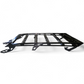 Satin black powder coat finish on Kawasaki Teryx H2 roof rack