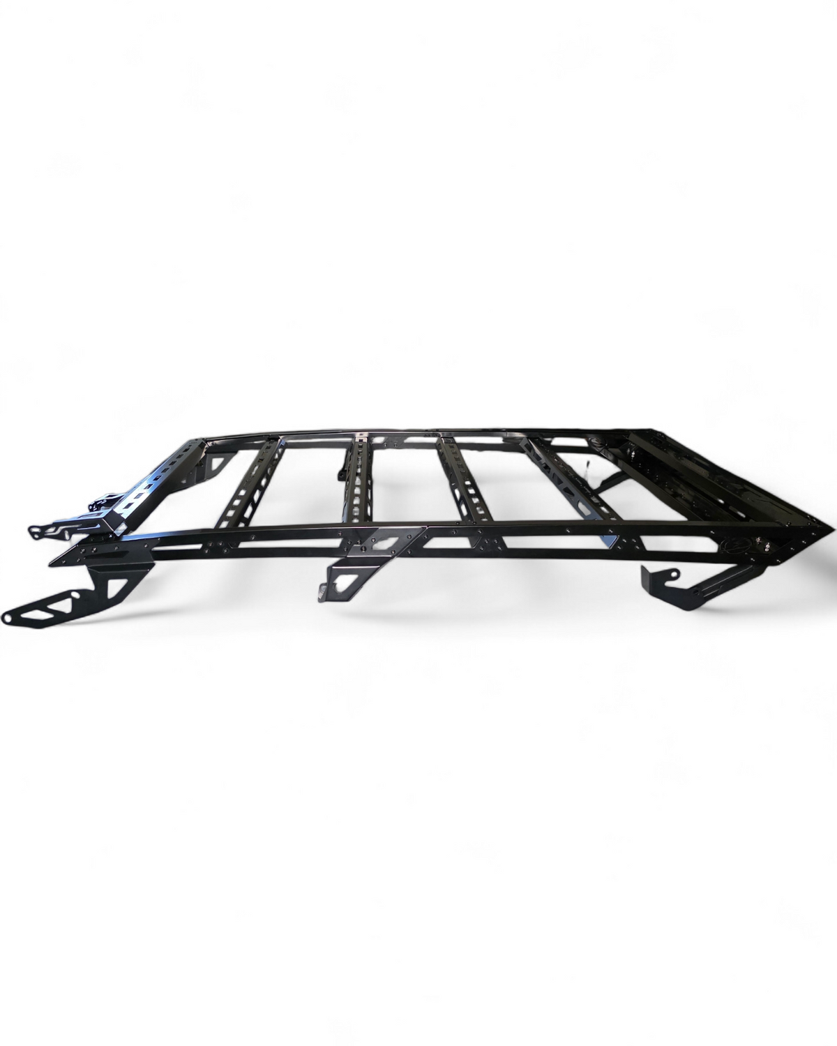 Satin black powder coat finish on Kawasaki Teryx H2 roof rack