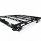 Passenger side view of Kawasaki Teryx H2 roof rack showing aluminum platform