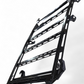 Light bar installed on front mount of Kawasaki Teryx H2 roof rack