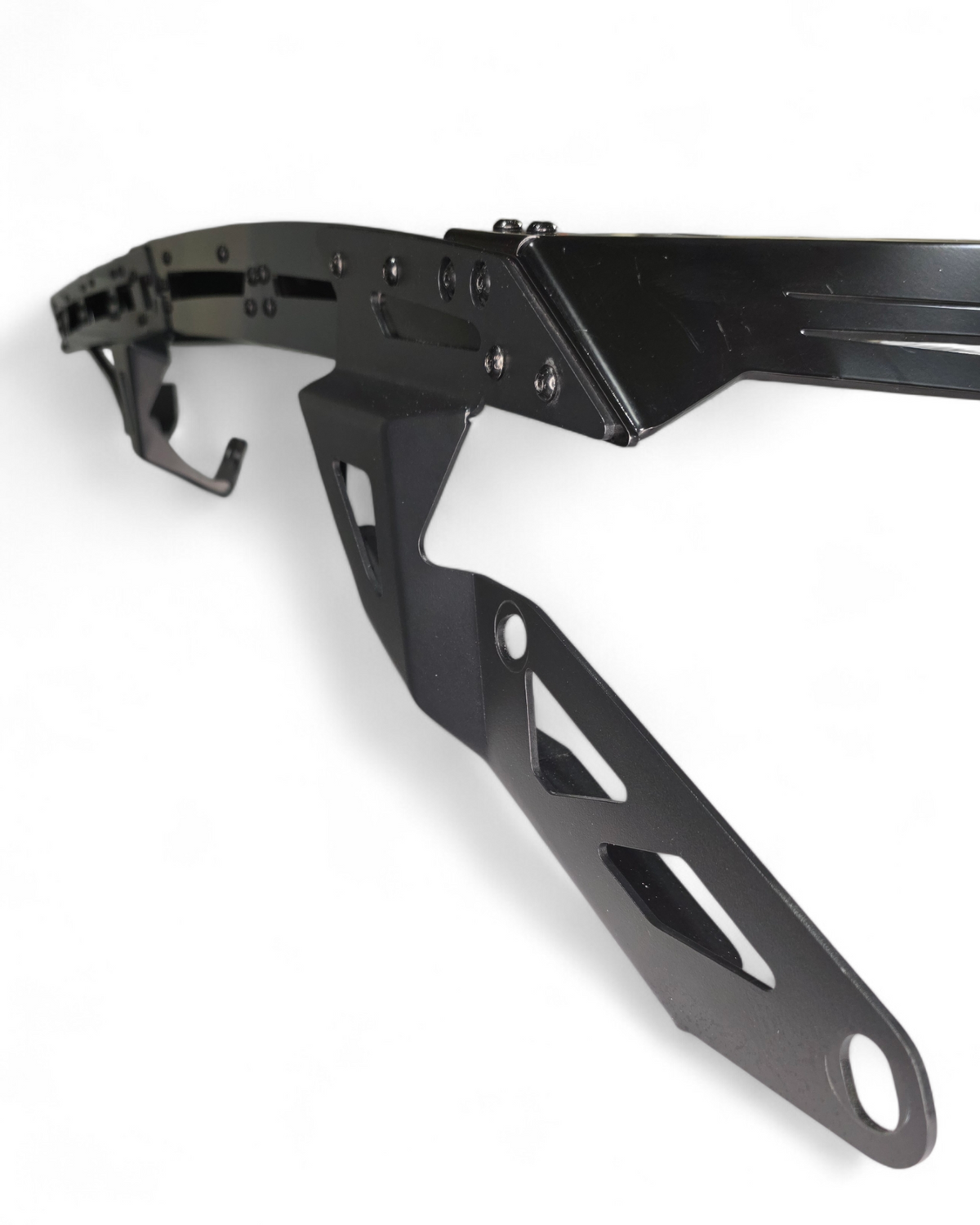 Chase bar installed on rear mount of Kawasaki Teryx H2 roof rack