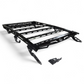 Bolt-on mounting detail on Kawasaki Teryx H2 roof rack showing factory attachment