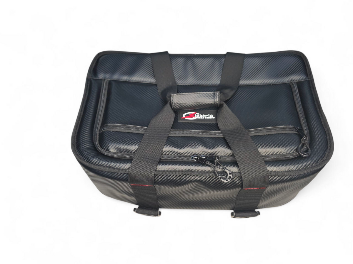 Front view of EOD 38-pack soft cooler showing full exterior design