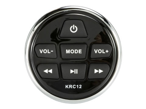 Kicker KRC12 | Marine Wired Remote Commander | Secondary Head Unit