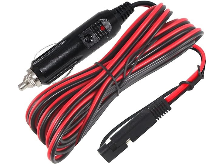 Extended Length Cigarette cord for Starlink Case 12 Volt Add On