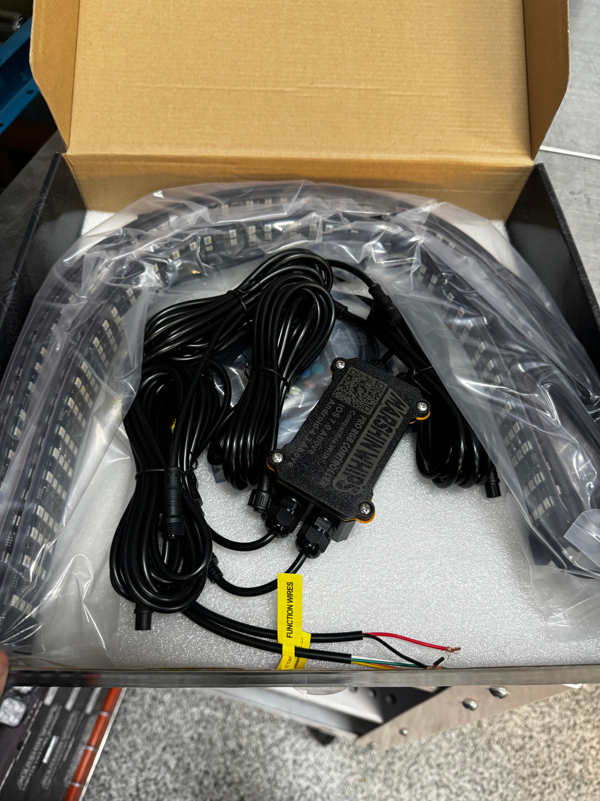 Marshin Whips RGBW LED Portal Lights | 4" 6" 8" Waterproof Kit