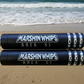 Two Marshin Whips with 'Area 51' branding on a desert background