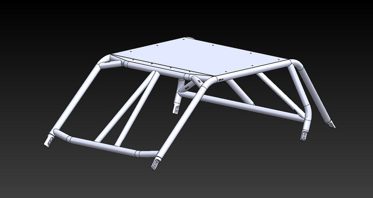 RZR XP 2 Seat Flat Cage Kit