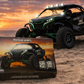 Marshin Whips LED Light Pods | High-Output Off-Road Spot Lights | Pair