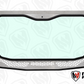 Moto Armor VOODOO KRX Full Glass Windshield