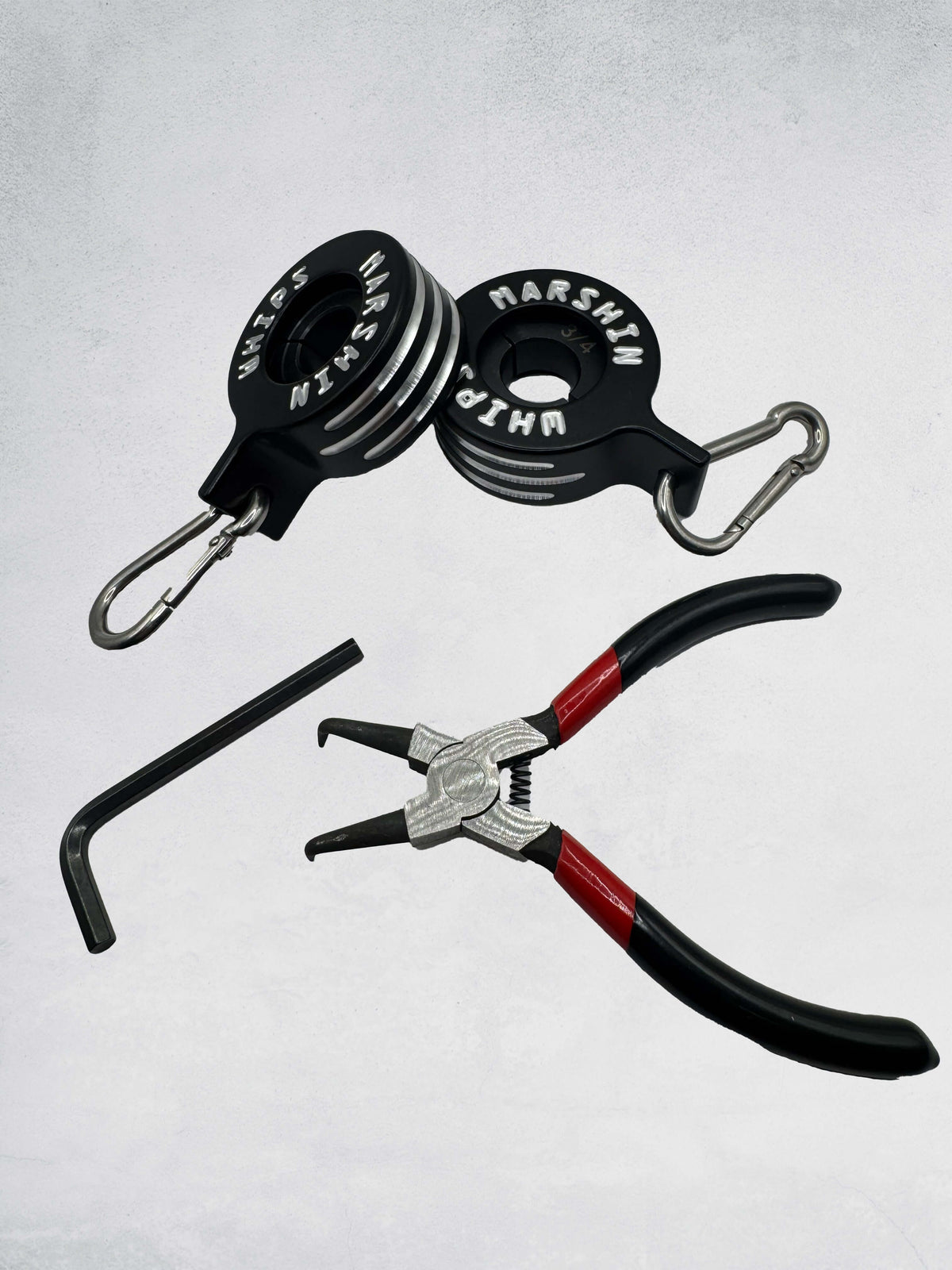 Marshin Whips 5/8" Rotating Flag Clips | NON-LED Day Whips ONLY | Game Changer Series