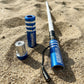 Blue Game Changer Single LED Whip