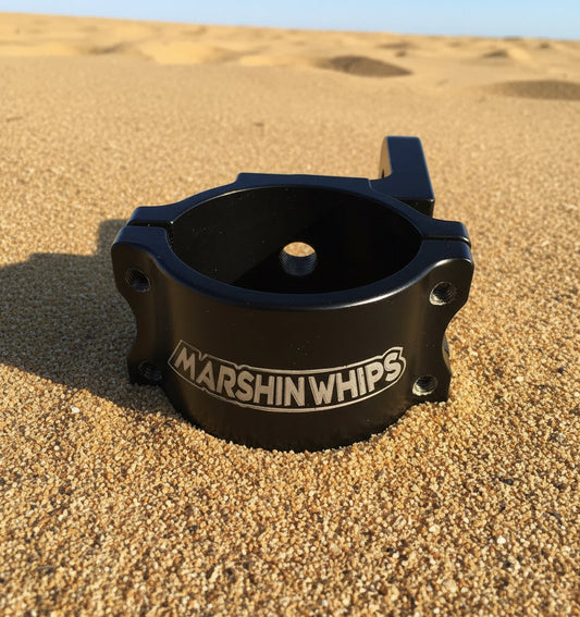 Marshin Whips 360 Billet Cage Mount | Adjustable 1.75" - 2.0" Roll Bar Bracket | Pair