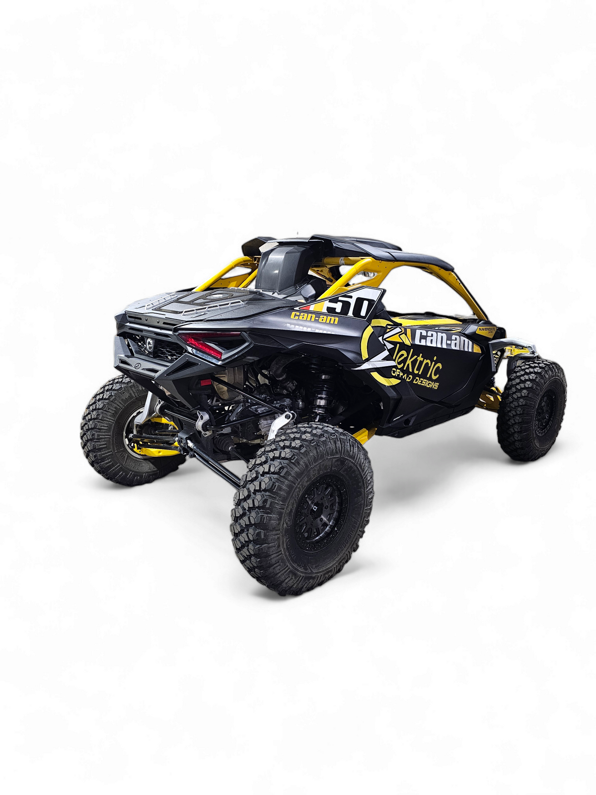 Volt Baja Box full view 2024 -2026 Can-Am Maverick R passenger side