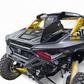 Volt Baja Box lid open on 2024 -2026 Can-Am Maverick R passenger side