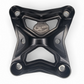 Stainless steel sleeve insert detail on Can-Am Maverick X3 6-bolt radius rod plate