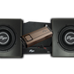 UTV Stereo subwoofer enclosures and Elite Series amplifier