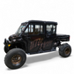 Angled view of Can-Am Defender 4-seat Rock Steps showing step depth and slider profile