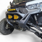D-ring recovery point detail on Can-Am Defender Volt Front Winch Bumper