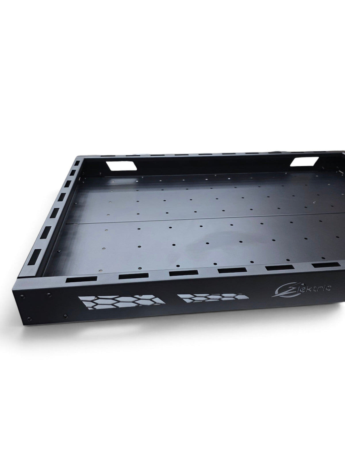 HDX Sliding Bed Drawer angled view showing depth