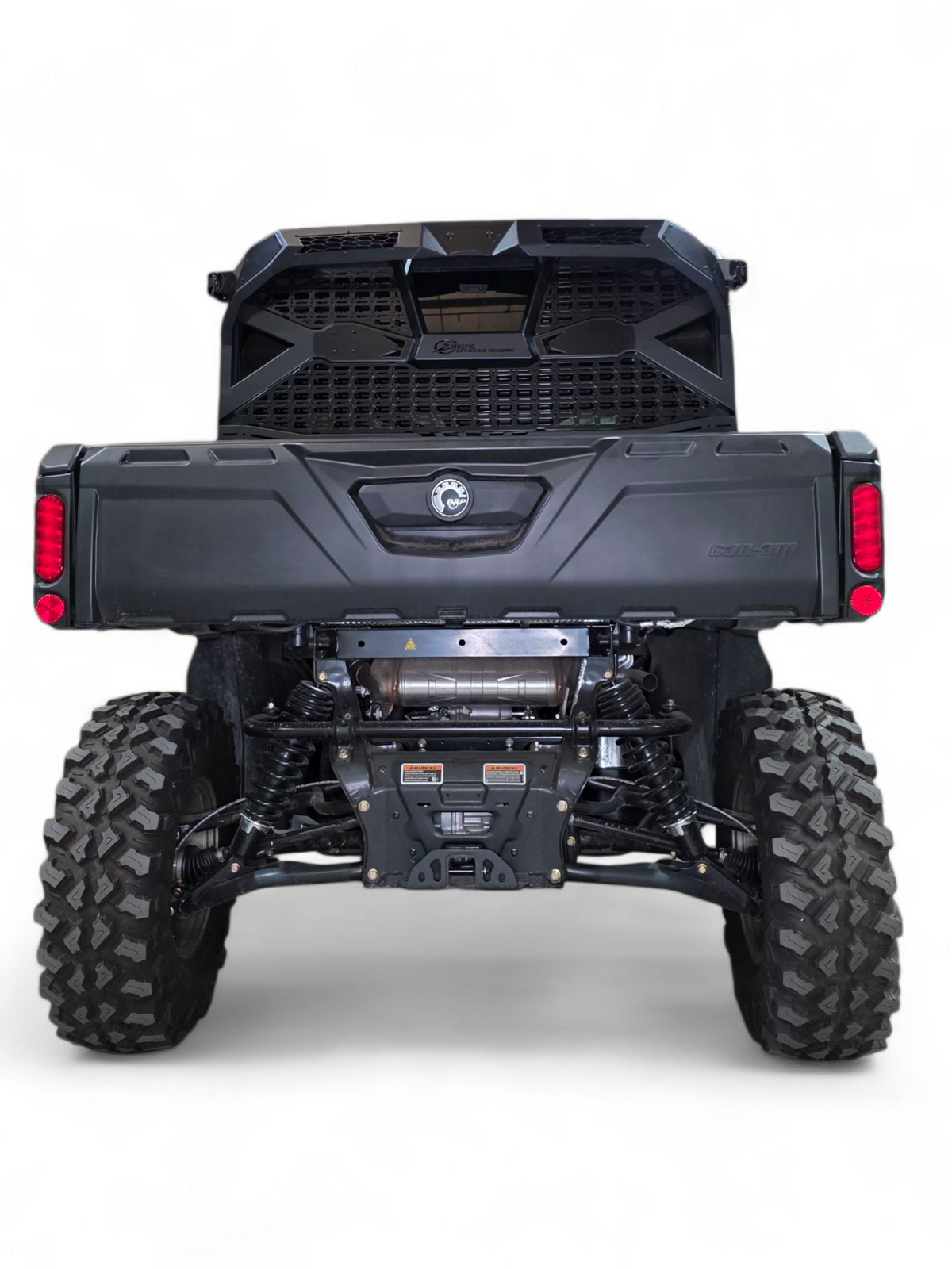 Winch mount provision on Can-Am Defender HD10 HD11 Headache Rack