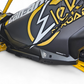 Steel slider construction detail on Can-Am Maverick R 2-seat Volt Rocker Steps showing weld quality