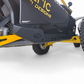 Built-in step with grip plating detail on Can-Am Maverick R 2-seat Volt Rocker Steps for traction