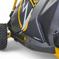 Bolt-on mounting point detail on Can-Am Maverick R Volt Rocker Steps showing factory frame attachment