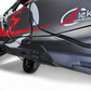 Passenger side Volt Rocker Steps on Can-Am Maverick R 4-seat showing rock slider integration