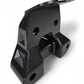 Can-Am Maverick R billet radius rod plate mounting points showing bolt-on installation
