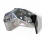 Rear suspension reinforcement detail on Can-Am Maverick R clear billet radius rod plate