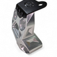 Billet Radius Rod Plate in clear anodized finish for 2024+ Can-Am Maverick R showing machined 6061 aluminum