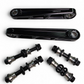 Teflon-coated high-strength uni-ball detail on Can-Am Maverick R front sway bar link