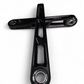 Threaded uni-ball joint detail on Can-Am Maverick R billet front sway bar link