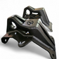 Steel radius rod plate installed on 4-seat Can-Am Maverick R reinforcing rear suspension