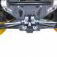 Steel radius rod plate hardware kit for Can-Am Maverick R before installation
