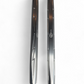 Close-up of a clear anodized billet aluminum tie rod for the Can-Am Maverick R showing the machined surface