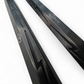 Side profile of a Can-Am Maverick R billet tie rod in a black anodized finish
