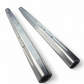 Natural billet aluminum Maverick R tie rod with the factory rod end installed