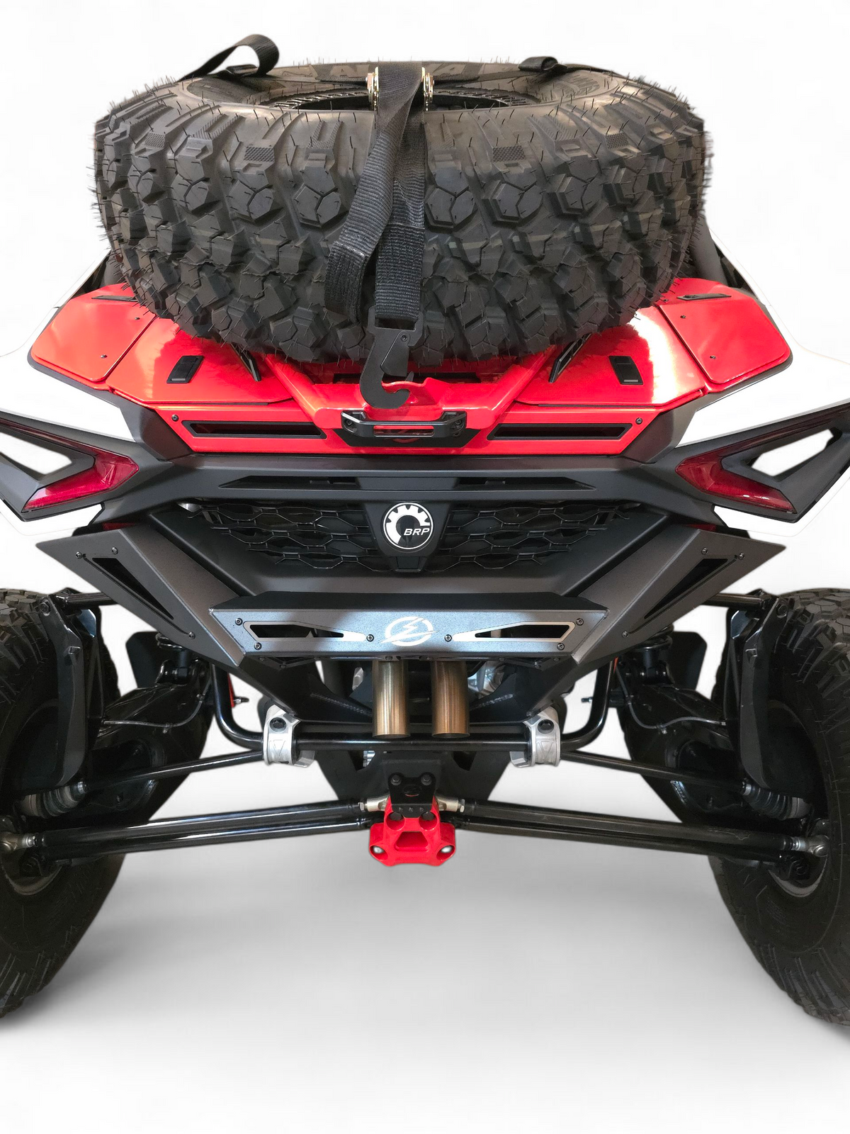 2024 Can-Am Maverick R Max 4-door fitted with Volt Rear Bumper