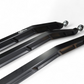High clearance raised design of Can-Am Maverick X3 billet radius rods showing ground clearance gain