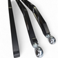 72-inch RS Can-Am Maverick X3 radius rods laid out showing complete set and hardware