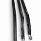 Threaded adjustment detail on Can-Am Maverick X3 adjustable Heim joint radius rod