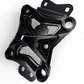 Can-Am Maverick X3 black 10-bolt radius rod plate shown solo displaying full machined construction and tow hook
